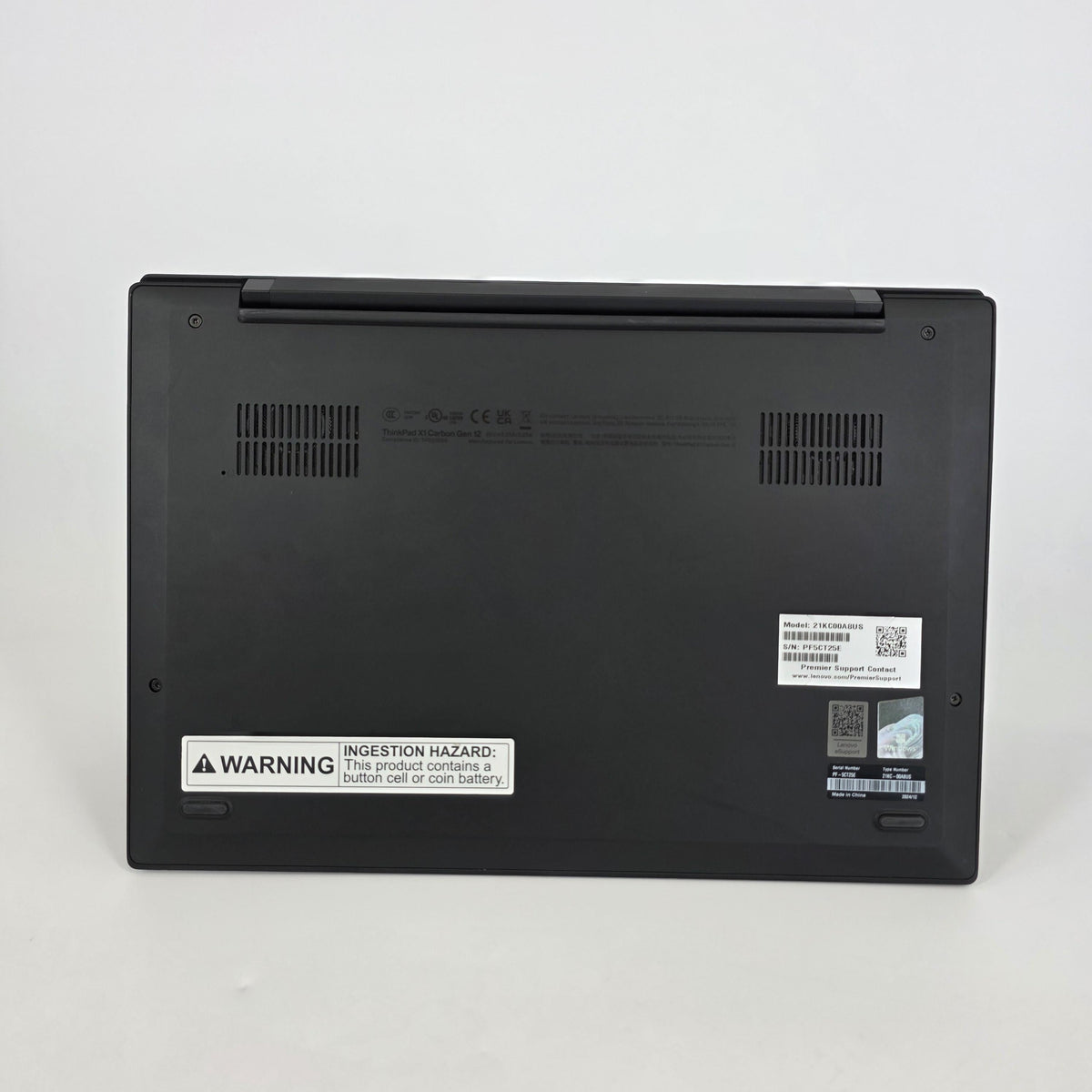 Lenovo ThinkPad X1 Carbon Gen 12 14 Black 1.7 GHz Intel Core Ultra 7 16GB RAM 512GB Solid State Drive