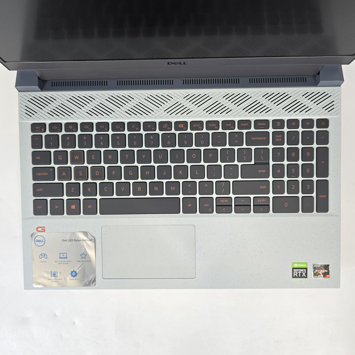 Dell G15 5515 15.6 White 3.2 GHz AMD Ryzen 7 5800H 8GB RAM 512GB Solid State Drive NVIDIA GeForce RTX 3050 Ti 4 GB