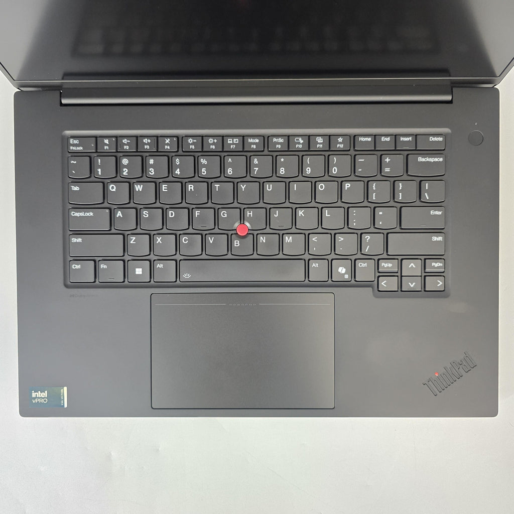 Lenovo ThinkPad P1 Gen 7 16 2024 Black 2.3 GHz Intel Core Ultra 9 32GB RAM 1TB Solid State Drive NVIDIA GeForce RTX 4070 8 GB