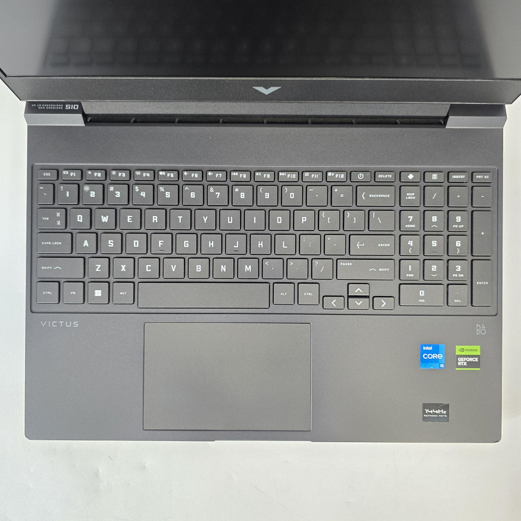 HP Victus 15.6 Gray 2.0 GHz Intel Core i5 12th Gen. 8GB RAM 512GB Solid State Drive NVIDIA GeForce RTX 2050 4 GB