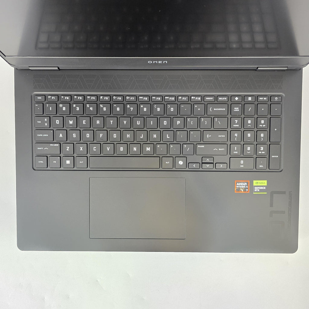 HP Omen 17 Black 2.0 GHz AMD Ryzen AI 7 350 32GB RAM 1TB Solid State Drive NVIDIA GeForce RTX 5070 8 GB