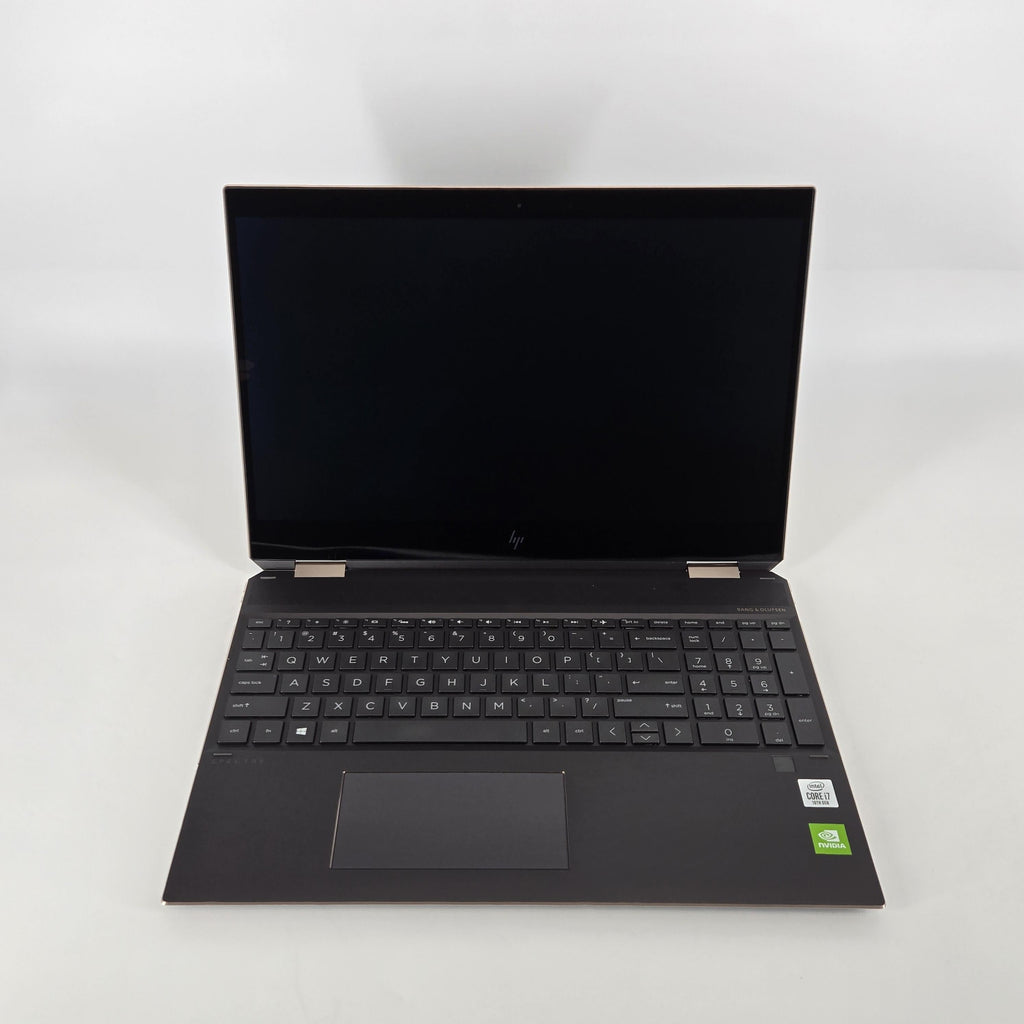 HP Spectre 15 x360 Black 1.8 GHz Intel Core i7 10th Gen. 16GB RAM 1TB Solid State Drive NVIDIA GeForce MX250 2 GB