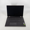 HP Spectre 15 x360 Black 1.8 GHz Intel Core i7 10th Gen. 16GB RAM 1TB Solid State Drive NVIDIA GeForce MX250 2 GB