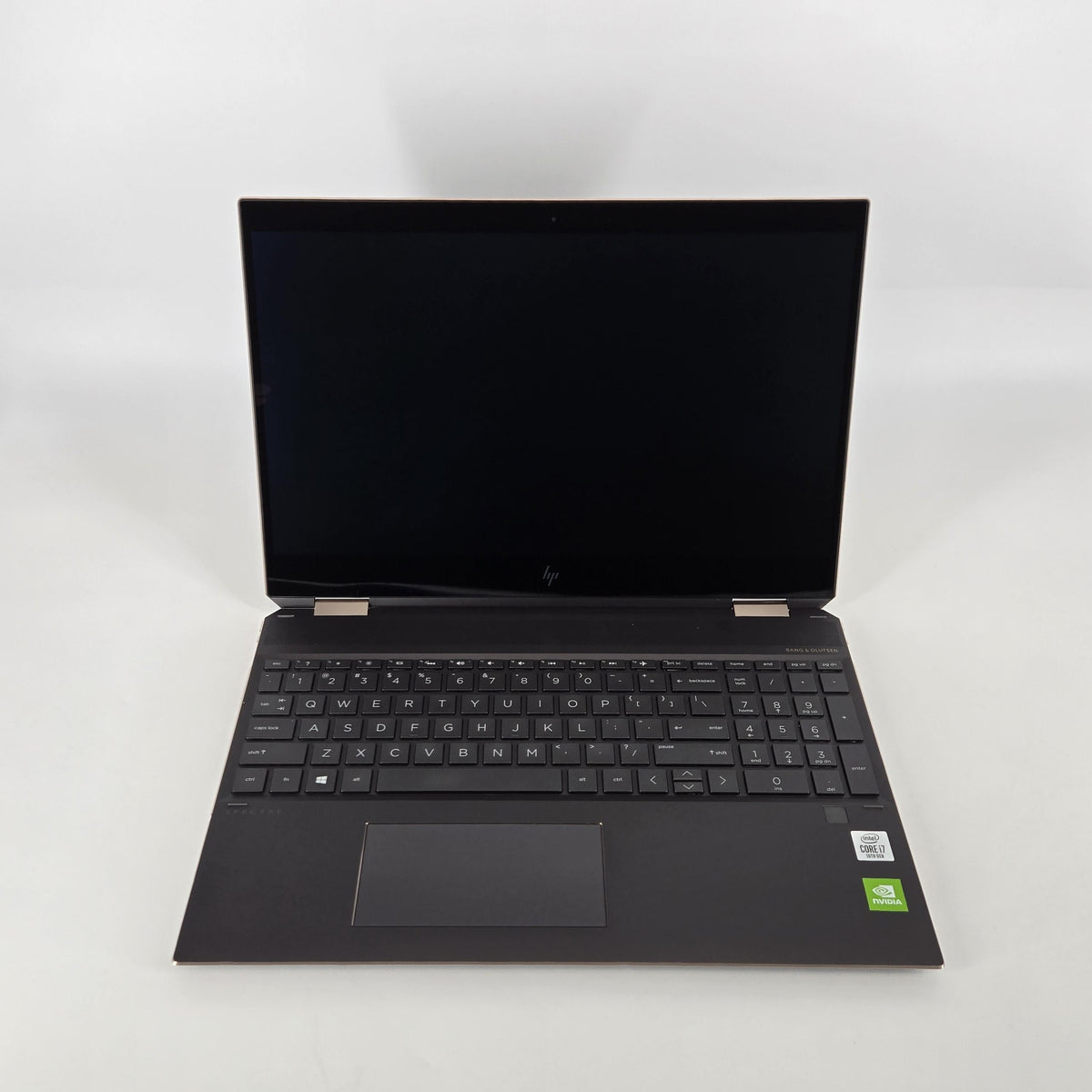 HP Spectre 15 x360 Black 1.8 GHz Intel Core i7 10th Gen. 16GB RAM 1TB Solid State Drive NVIDIA GeForce MX250 2 GB