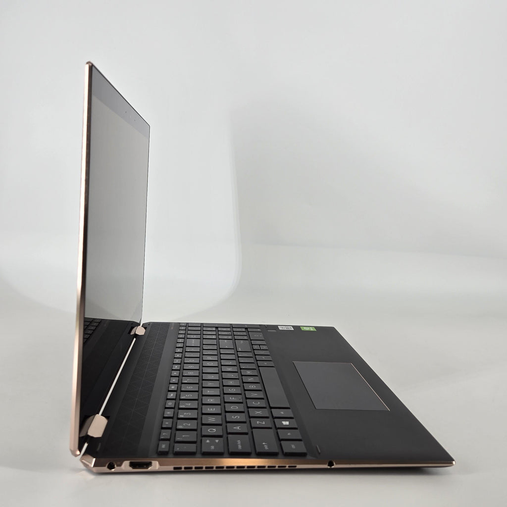 HP Spectre 15 x360 Black 1.8 GHz Intel Core i7 10th Gen. 16GB RAM 1TB Solid State Drive NVIDIA GeForce MX250 2 GB