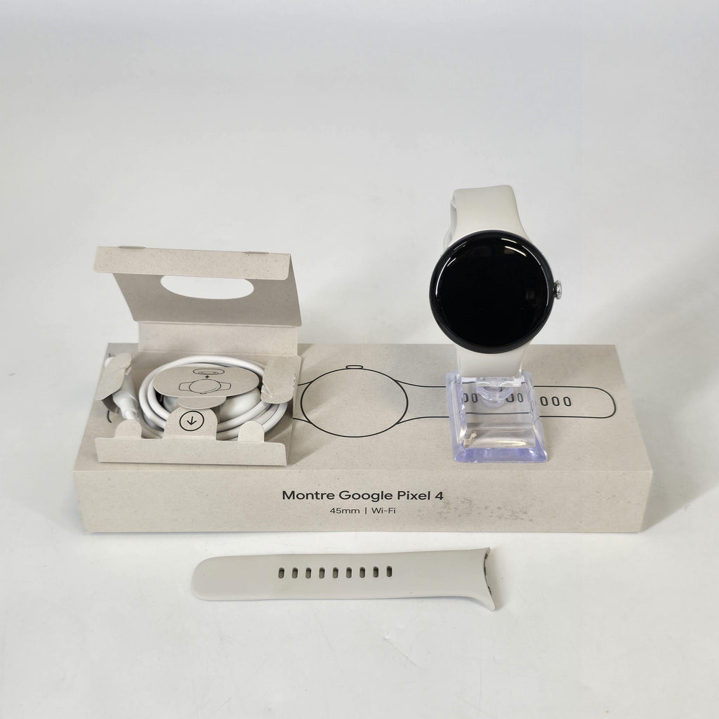 Google Pixel Watch 4 45mm Polished Silver WiFi 32GB