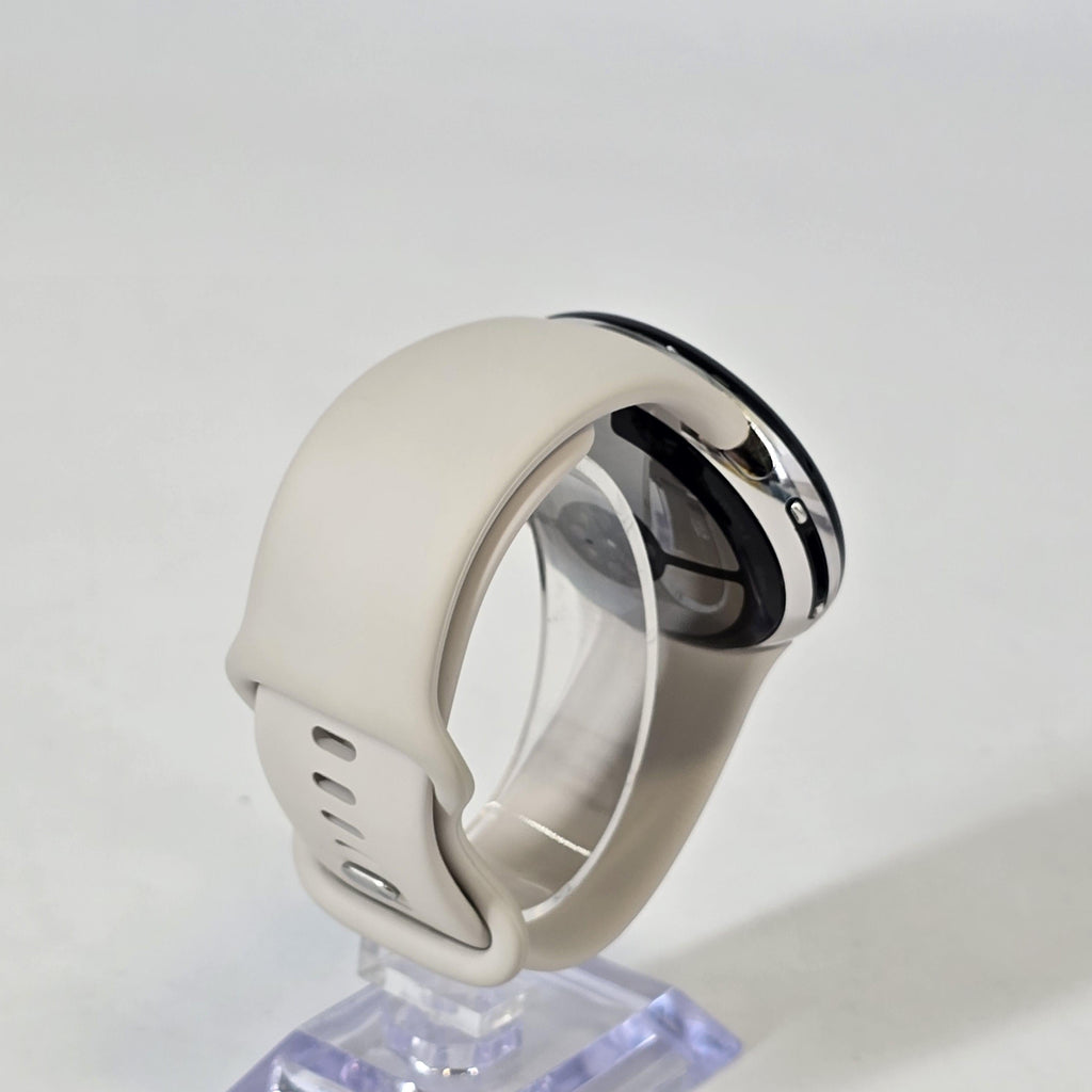 Google Pixel Watch 4 45mm Polished Silver WiFi 32GB