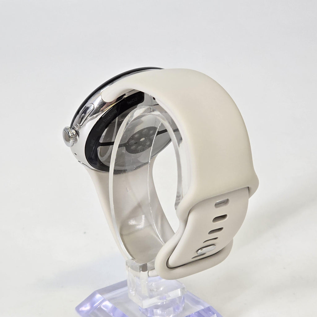 Google Pixel Watch 4 45mm Polished Silver WiFi 32GB