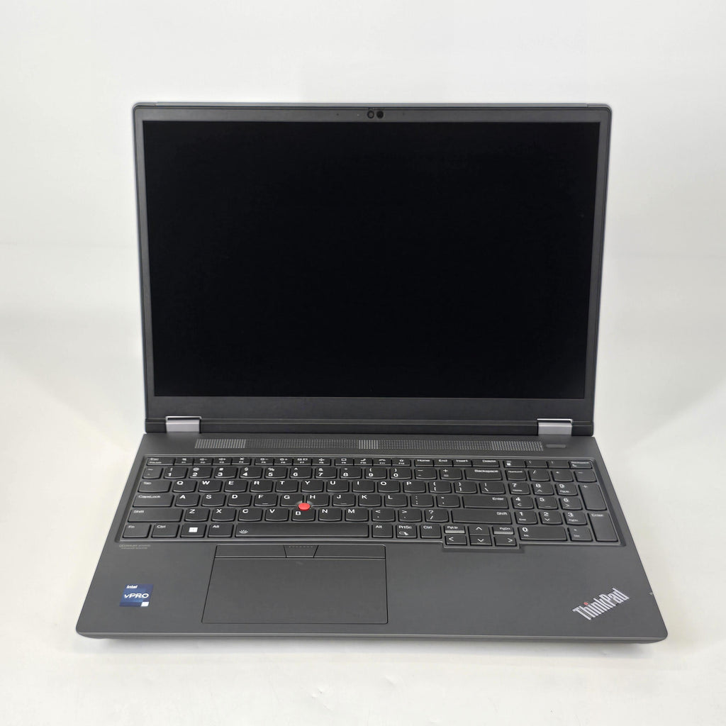 Lenovo ThinkPad P16 Gen 1 Gray 2.3 GHz Intel Core i9 12th Gen. 64GB RAM 2TB Solid State Drive 512GB Solid State Drive NVIDIA RTX A4500 16 GB