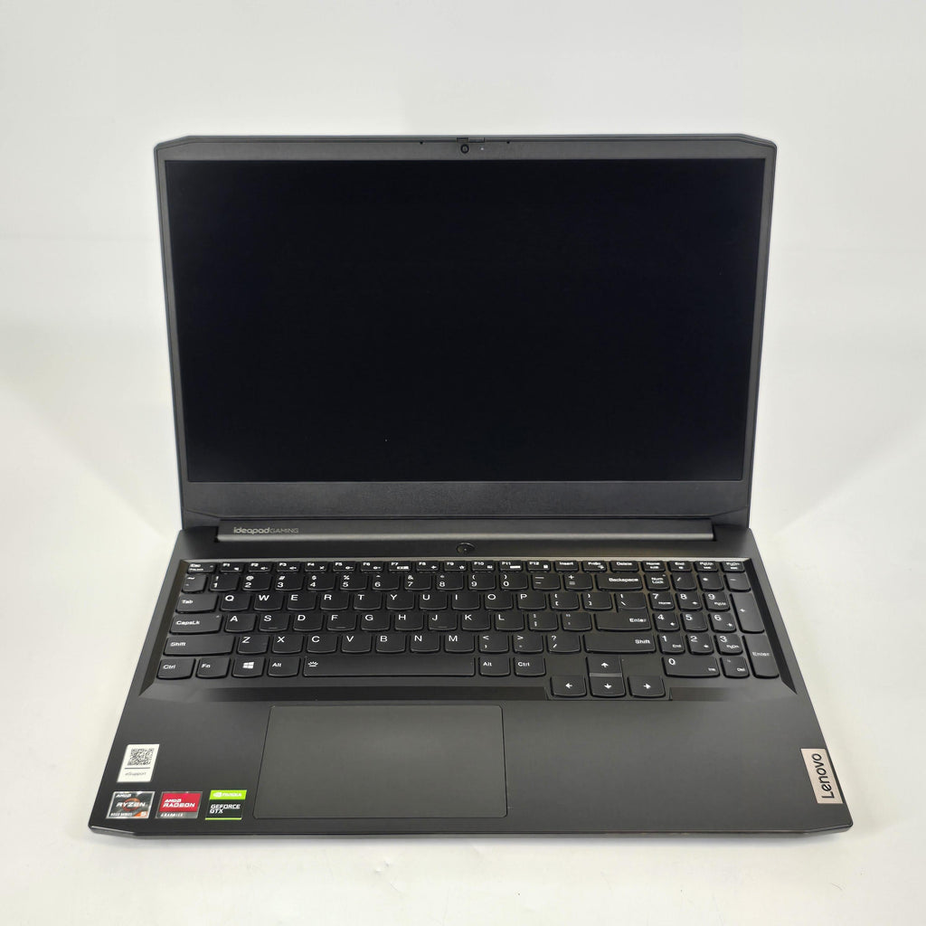 Lenovo IdeaPad Gaming 3 15.6 Black 3.3 GHz AMD Ryzen 5 5600H 16GB RAM 256GB Solid State Drive NVIDIA GeForce GTX 1650 4 GB
