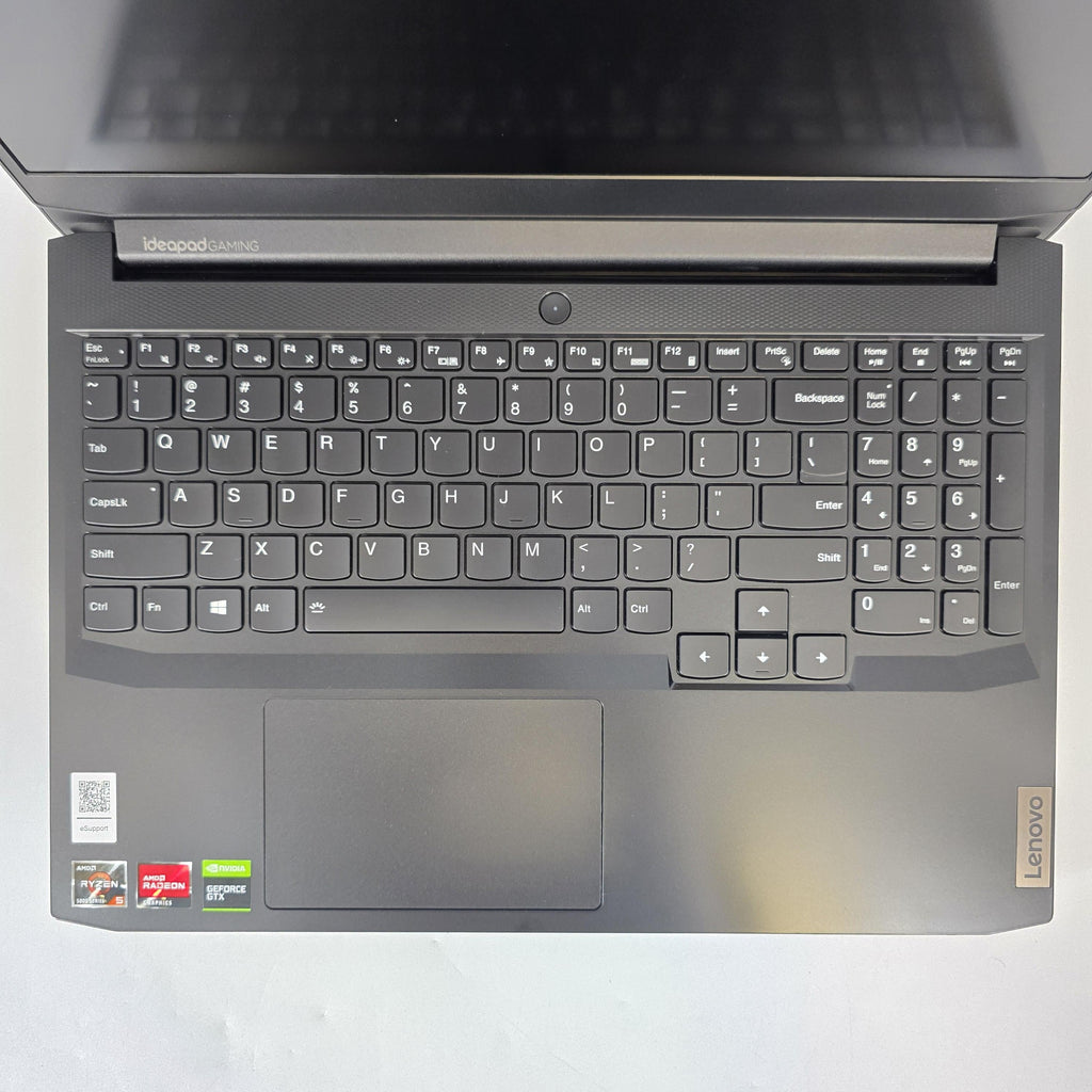 Lenovo IdeaPad Gaming 3 15.6 Black 3.3 GHz AMD Ryzen 5 5600H 16GB RAM 256GB Solid State Drive NVIDIA GeForce GTX 1650 4 GB