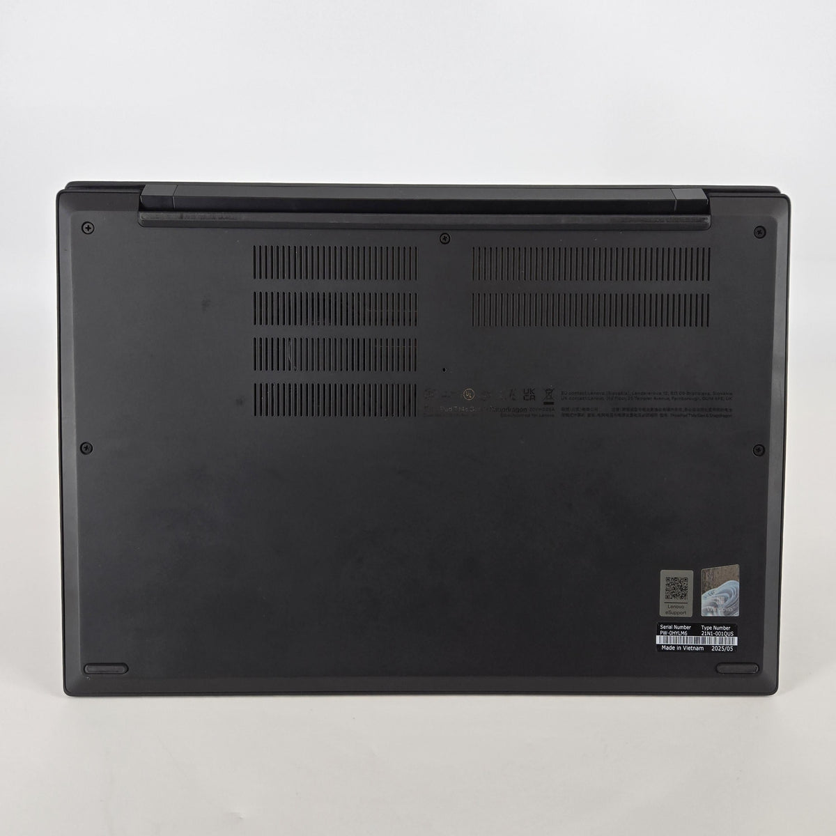Lenovo ThinkPad T14s Gen 6 Black 3.4 GHz Qualcomm Snapdragon X Elite 32GB RAM 1TB Solid State Drive