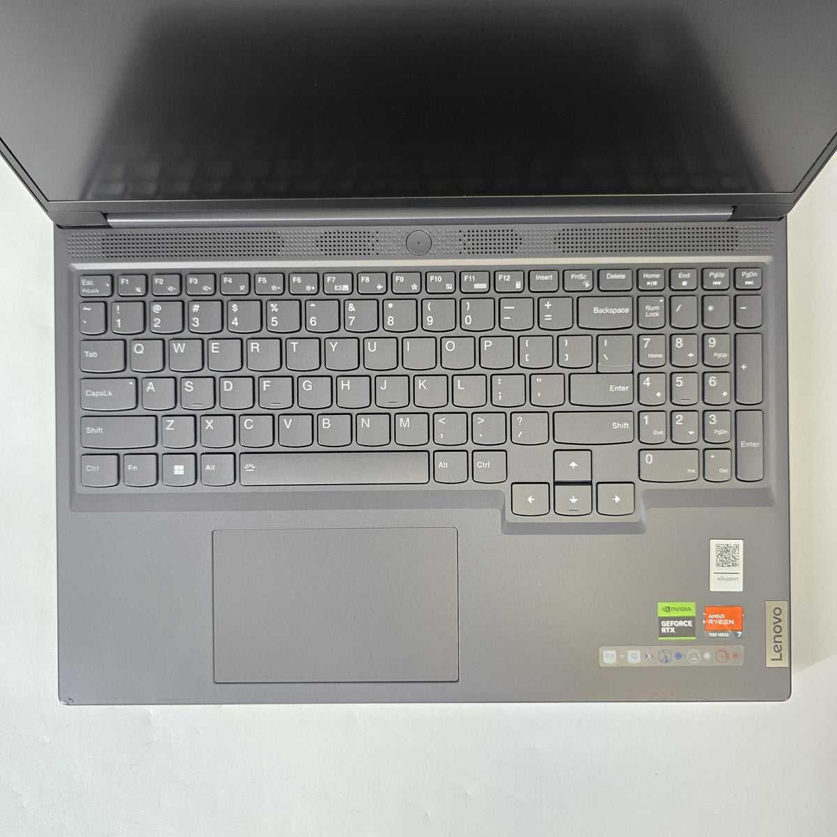 Lenovo Legion Slim 5 Gen 8 16 Gray 3.8 GHz AMD Ryzen 7 7840HS 16GB RAM 512GB Solid State Drive NVIDIA GeForce RTX 4060 8 GB