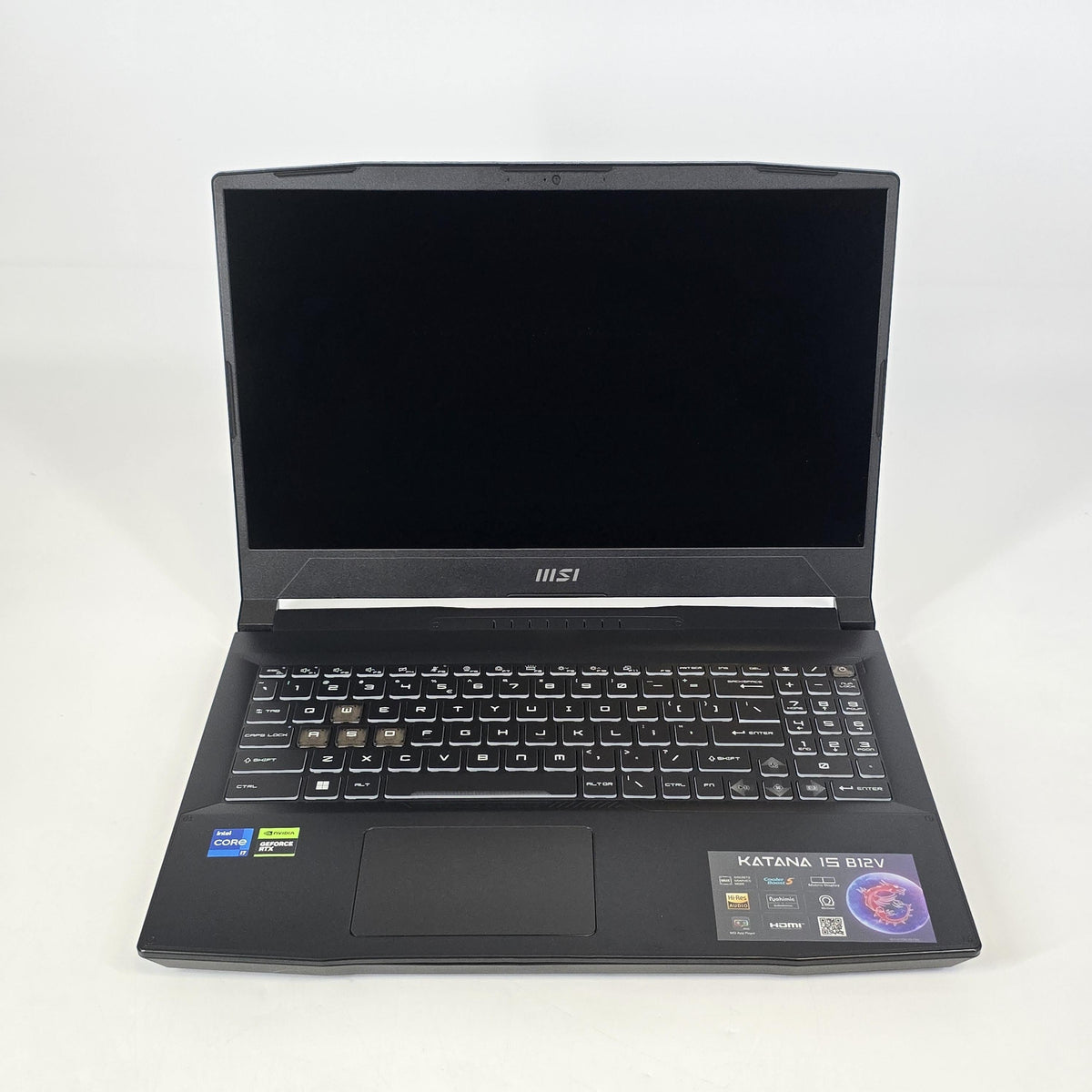 MSI Katana 15 15.6 Black 2.3 GHz Intel Core i7 12th Gen. 16GB RAM 1TB Solid State Drive NVIDIA GeForce RTX 4060 8 GB