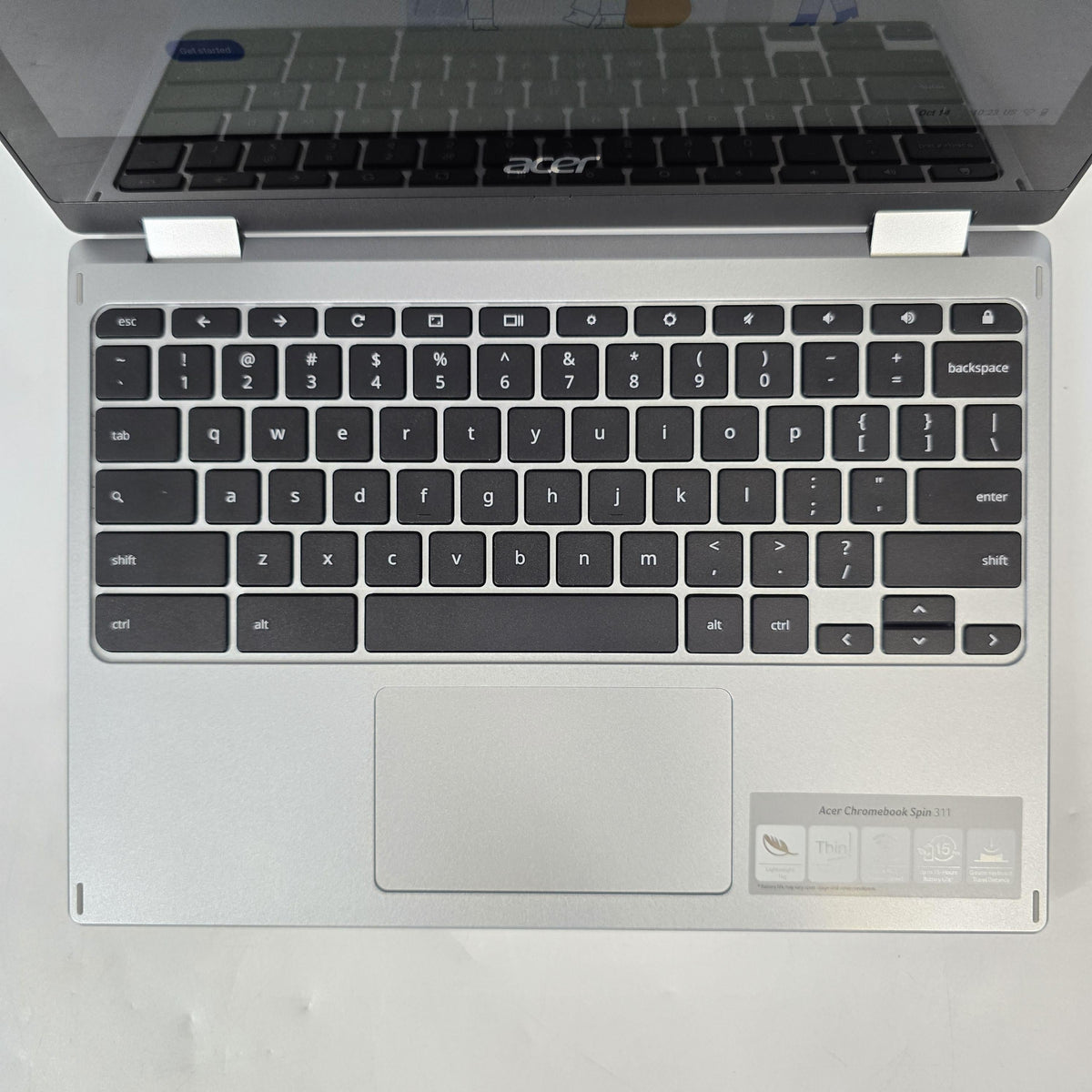 Acer Chromebook Spin 311 11 Silver 2.0 GHz MediaTek 8183 4GB RAM 32GB Embedded MultiMediaCard
