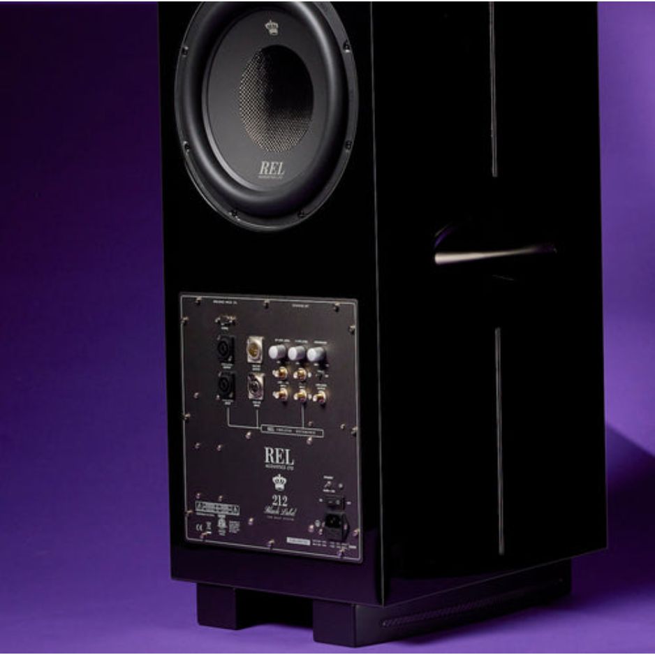REL 212 Black Label Subwoofer