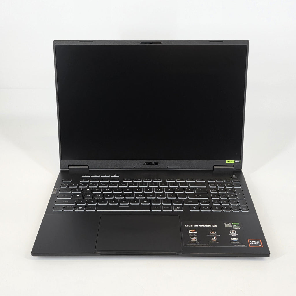 Asus TUF A16 16 Jaeger Gray 4.0 GHz AMD Ryzen 9 270 32GB RAM 1TB Solid State Drive NVIDIA GeForce RTX 5070 8 GB
