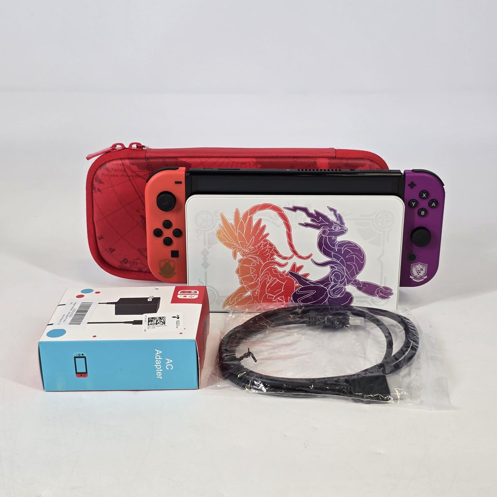 Nintendo Switch OLED Pokémon Scarlet & Violet Edition Black 64GB