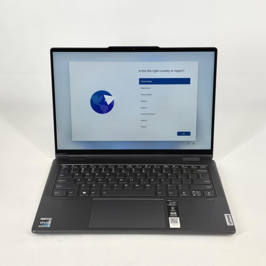 Lenovo Yoga 7i 14 Gray 1.3 GHz Intel Core i5 13th Gen. 8GB RAM 512GB Solid State Drive