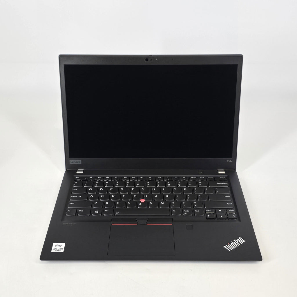 Lenovo ThinkPad T14 Gen 1 Black 1.8 GHz Intel Core i7 10th Gen. 16GB RAM 256GB Solid State Drive