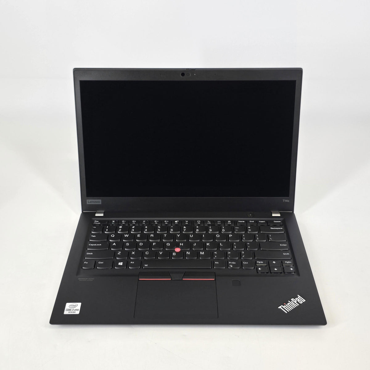 Lenovo ThinkPad T14 Gen 1 Black 1.8 GHz Intel Core i7 10th Gen. 16GB RAM 256GB Solid State Drive