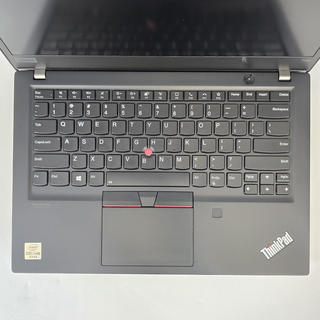Lenovo ThinkPad T14 Gen 1 Black 1.8 GHz Intel Core i7 10th Gen. 16GB RAM 256GB Solid State Drive