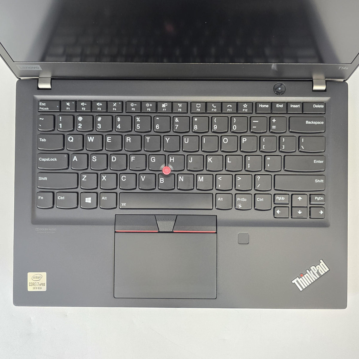 Lenovo ThinkPad T14 Gen 1 Black 1.8 GHz Intel Core i7 10th Gen. 16GB RAM 256GB Solid State Drive