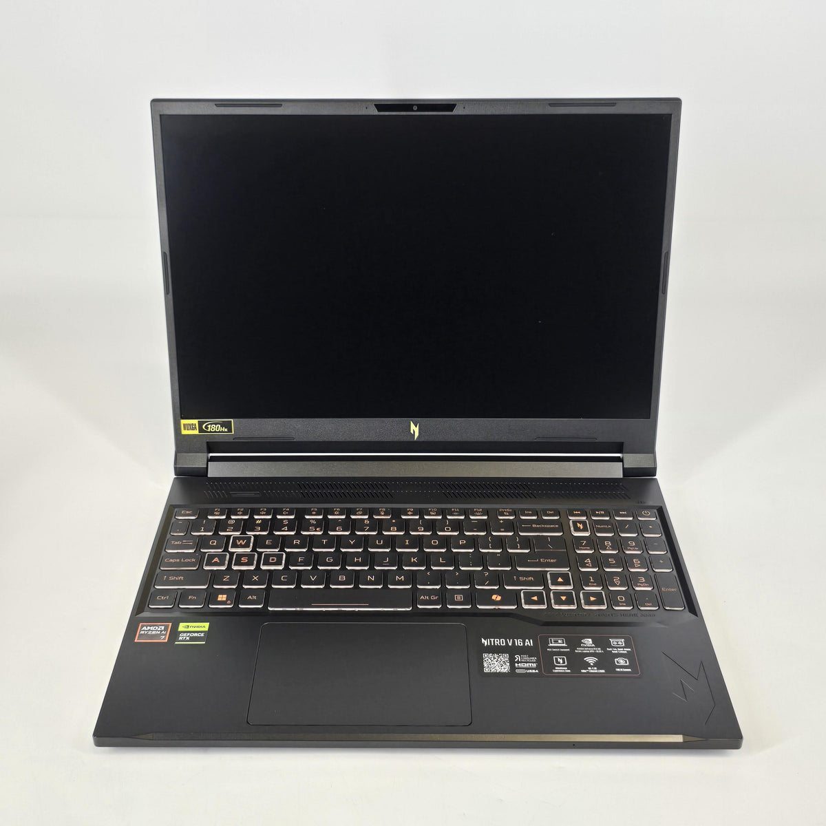 Acer Nitro V 16 AI Black 3.8 GHz AMD Ryzen AI 7 350 16GB RAM 1TB Solid State Drive NVIDIA GeForce RTX 5060 8 GB