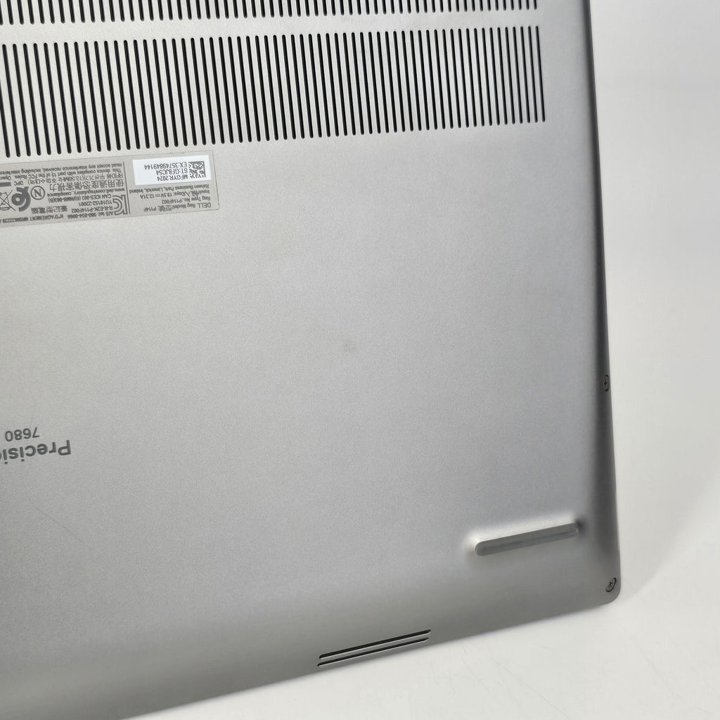 Precision 7680 16 Gray 2.2 GHz Intel Core i9 13th Gen. 64GB RAM 1TB Solid State Drive NVIDIA RTX 4000 Ada 12 GB