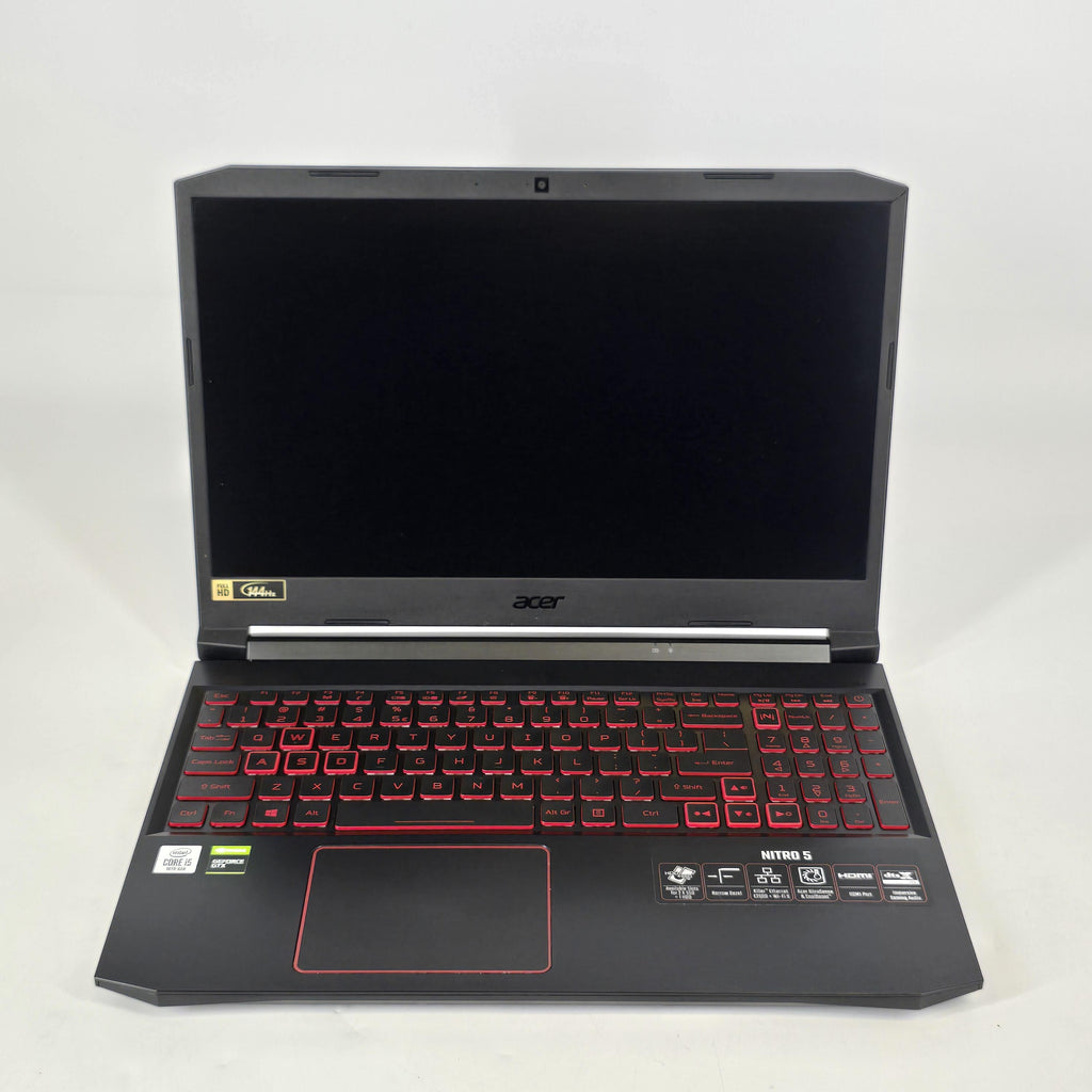 Acer Nitro 5 15.6 Black 2.5 GHz Intel Core i5 10th Gen. 16GB RAM 500GB Solid State Drive 256GB Solid State Drive NVIDIA GeForce GTX 1650 Ti 4 GB