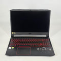 Acer Nitro 5 15.6 Black 2.5 GHz Intel Core i5 10th Gen. 16GB RAM 500GB Solid State Drive 256GB Solid State Drive NVIDIA GeForce GTX 1650 Ti 4 GB