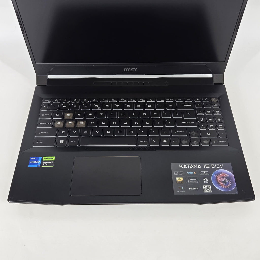MSI Katana 15 15.6 Black 2.4 GHz Intel Core i7 13th Gen. 16GB RAM 1TB Solid State Drive NVIDIA GeForce RTX 4050 6 GB