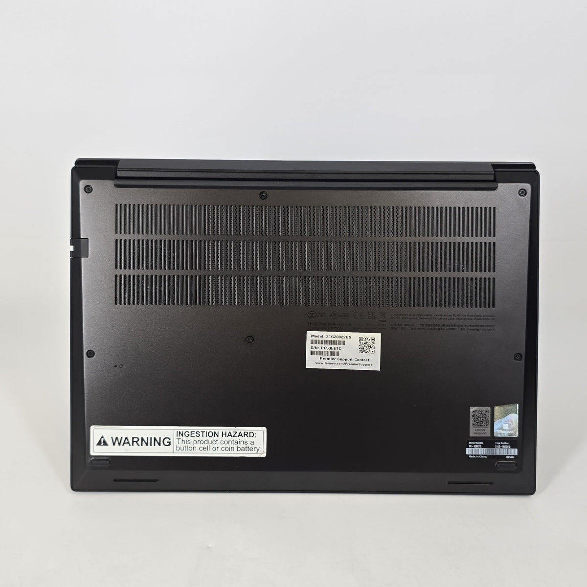 Lenovo ThinkPad P14s Gen 5 Black 1.4 GHz Intel Core Ultra 7 32GB RAM 512GB Solid State Drive NVIDIA RTX 500 Ada 4 GB