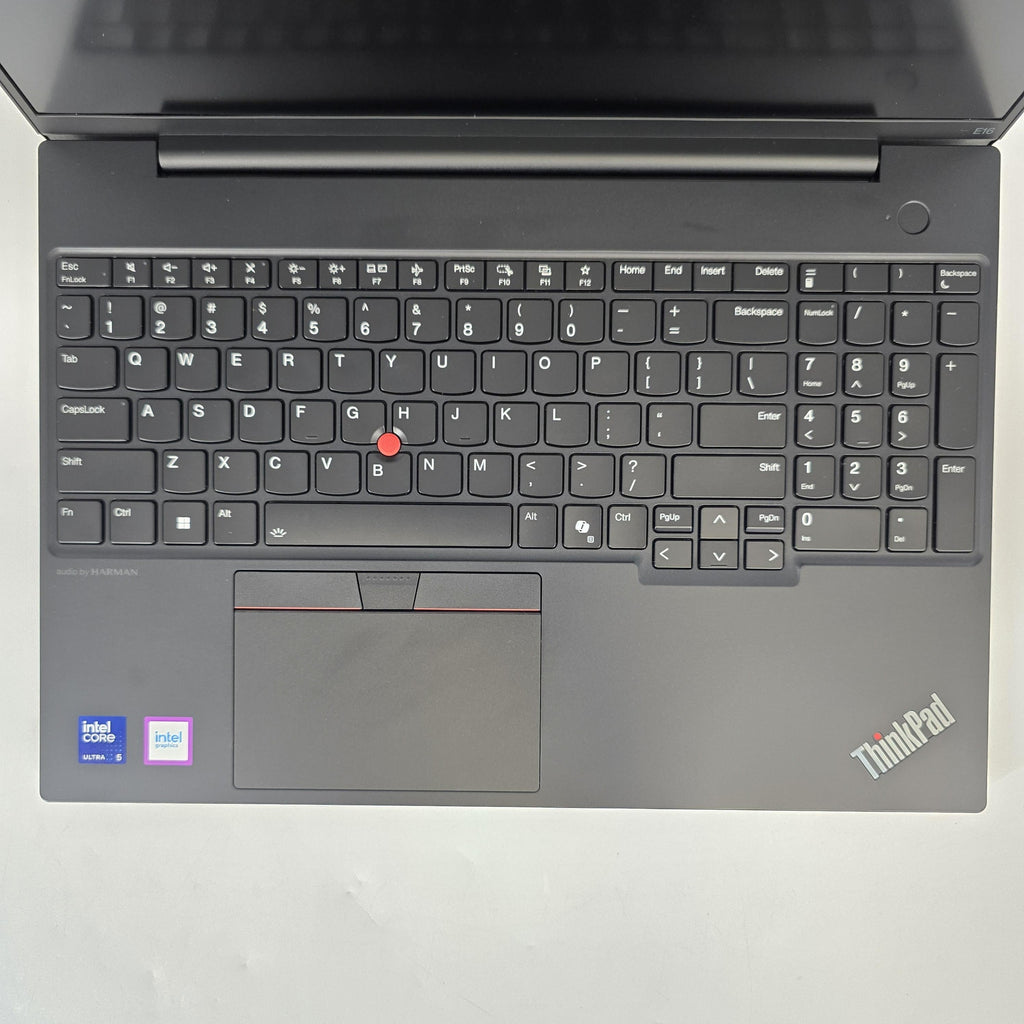 Lenovo ThinkPad E16 Gen 2 Black 1.3 GHz Intel Core Ultra 5 16GB RAM 512GB Solid State Drive