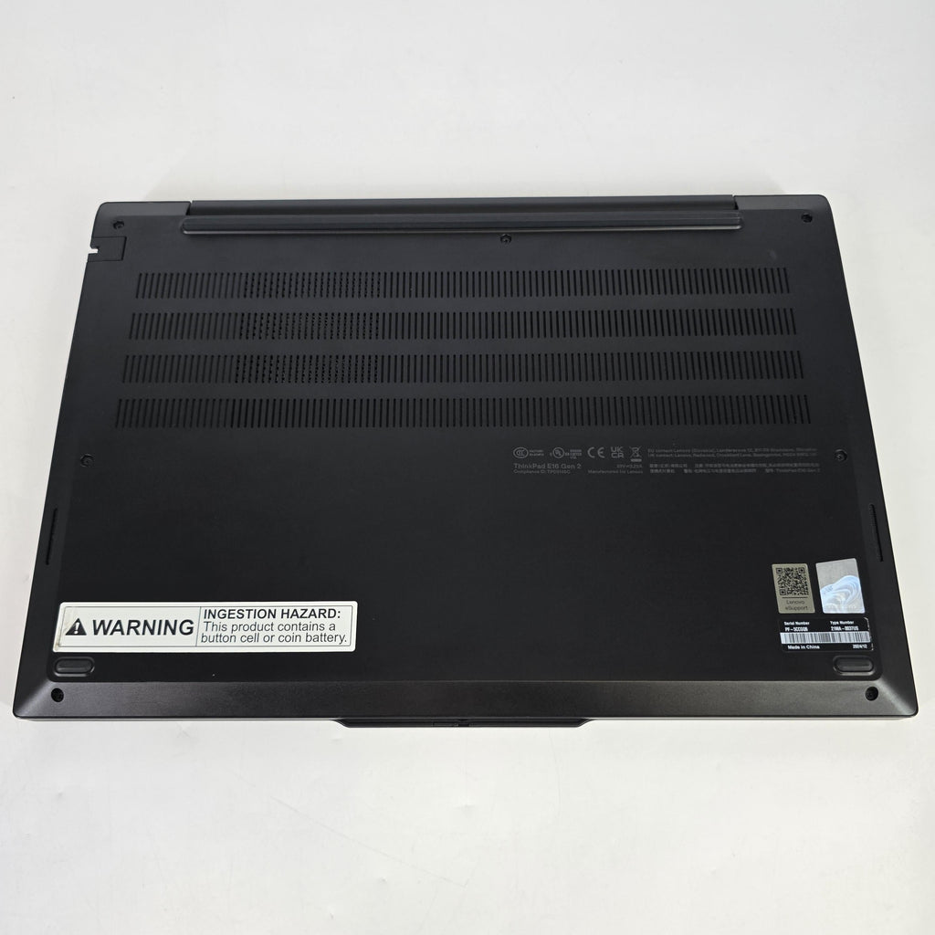 Lenovo ThinkPad E16 Gen 2 Black 1.7 GHz Intel Core Ultra 7 32GB RAM 1TB Solid State Drive