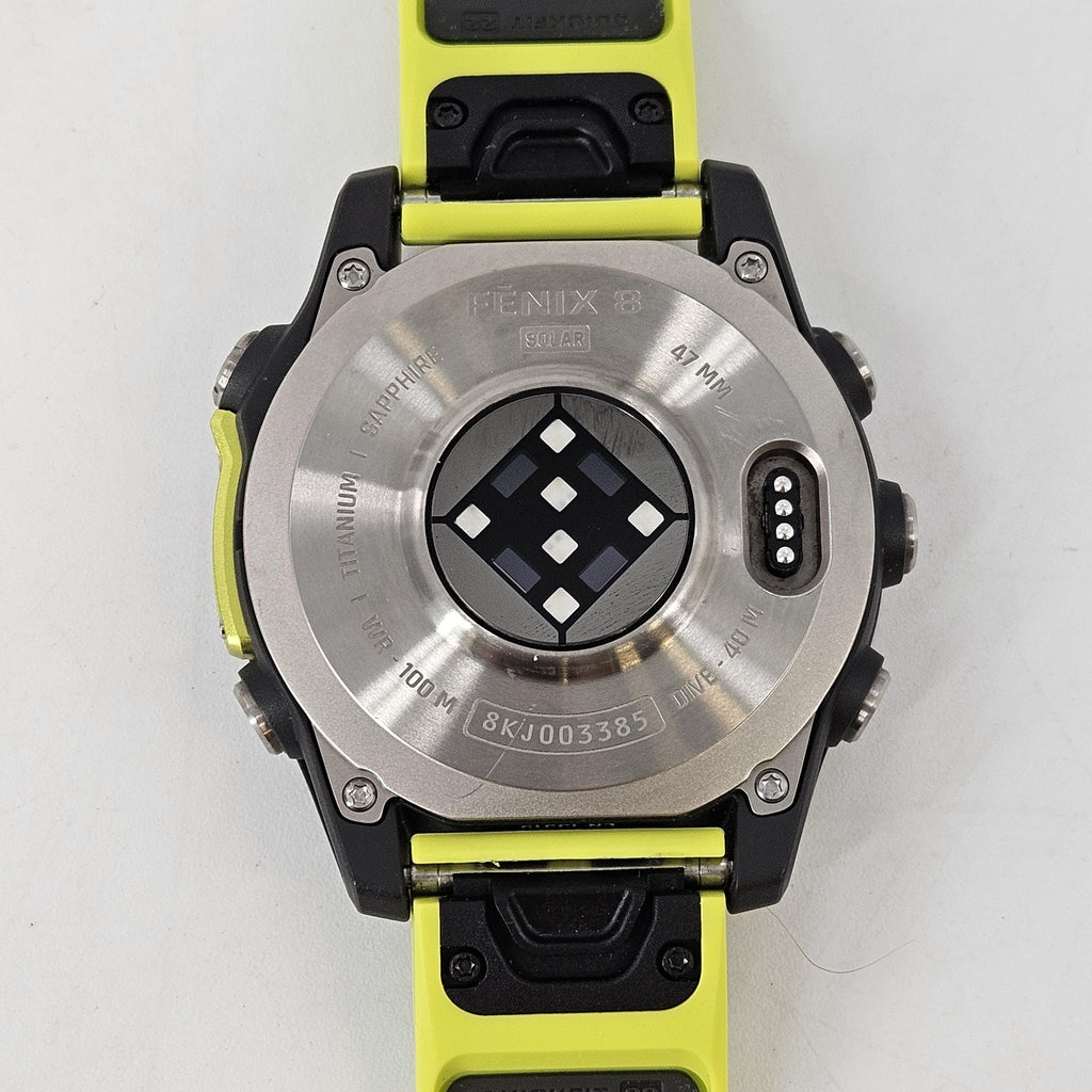 Garmin Fenix 8 Solar Sapphire Edition 47mm Silver GPS