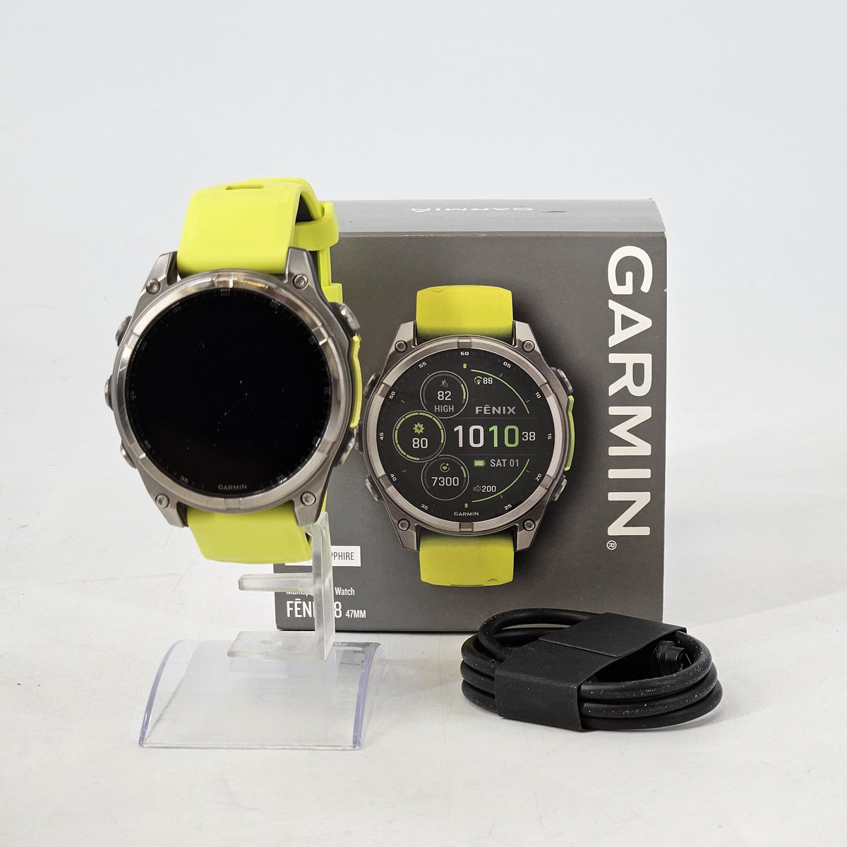 Garmin Fenix 8 Solar Sapphire Edition 47mm Silver GPS