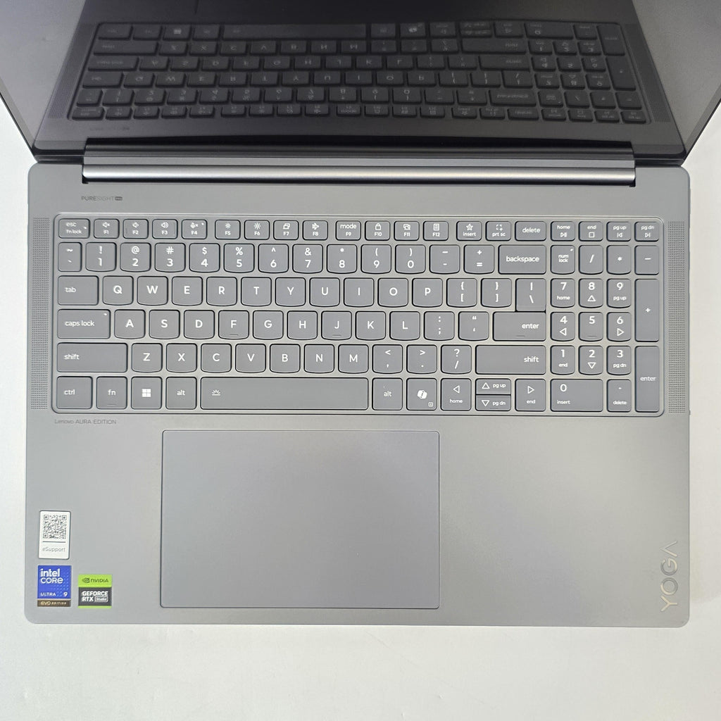 Lenovo Yoga Pro 9i 16 Gray 2.9 GHz Intel Core Ultra 9 Series 2 32GB RAM 1TB Solid State Drive NVIDIA GeForce RTX 5060 8 GB