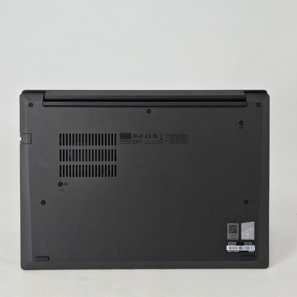 Lenovo ThinkPad T14 Gen 7 Black 2.3 GHz Intel Core Ultra 7 Series 3 32GB RAM 512GB Solid State Drive
