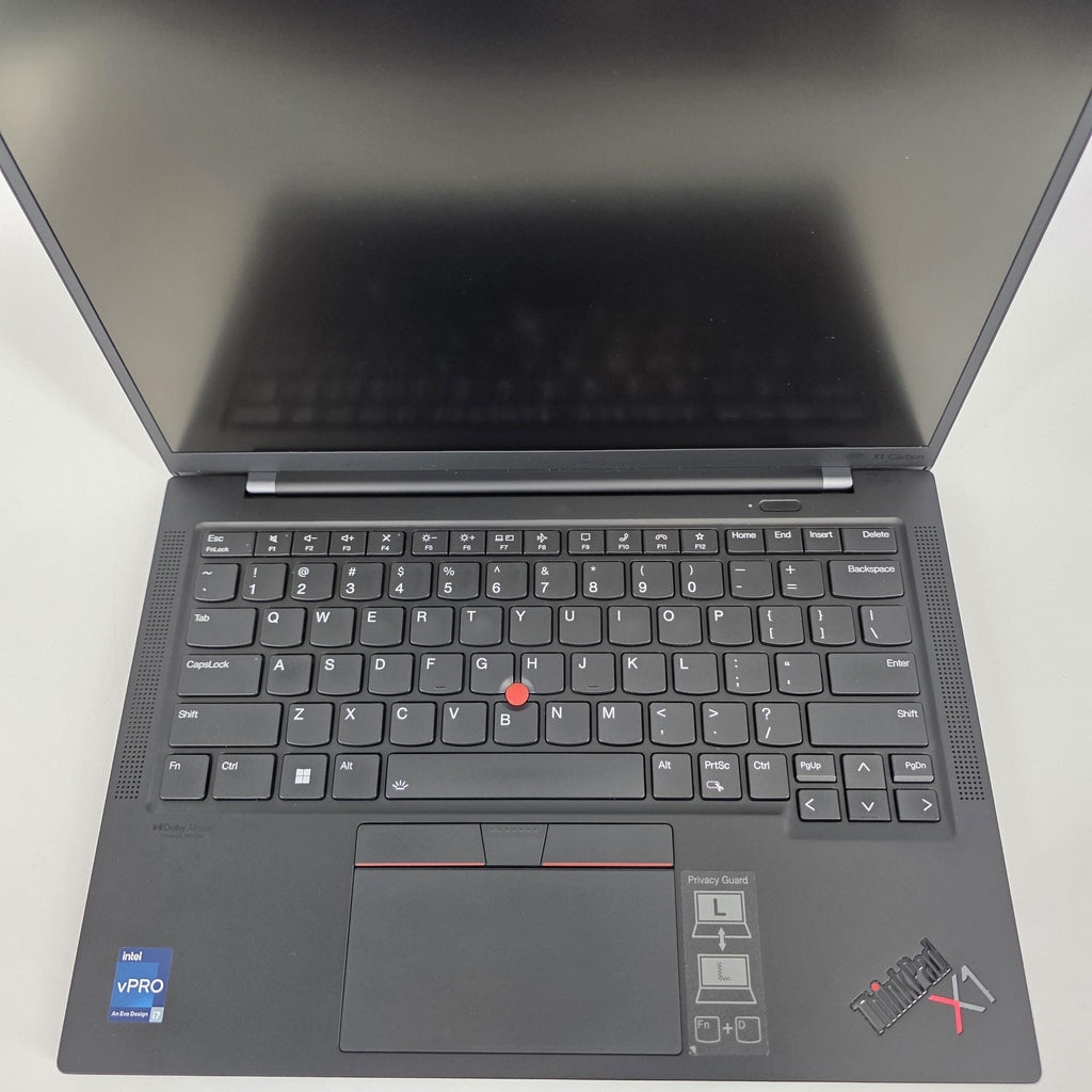 Lenovo ThinkPad X1 Carbon Gen 10 14 Black 1.8 GHz Intel Core i7 12th Gen. 32GB RAM 512GB Solid State Drive