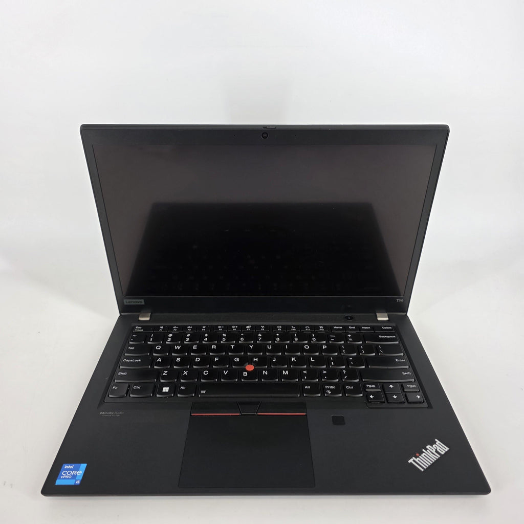 Lenovo ThinkPad T14 Gen 2 Black 2.6 GHz Intel Core i5 11th Gen. 8GB RAM 256GB Solid State Drive