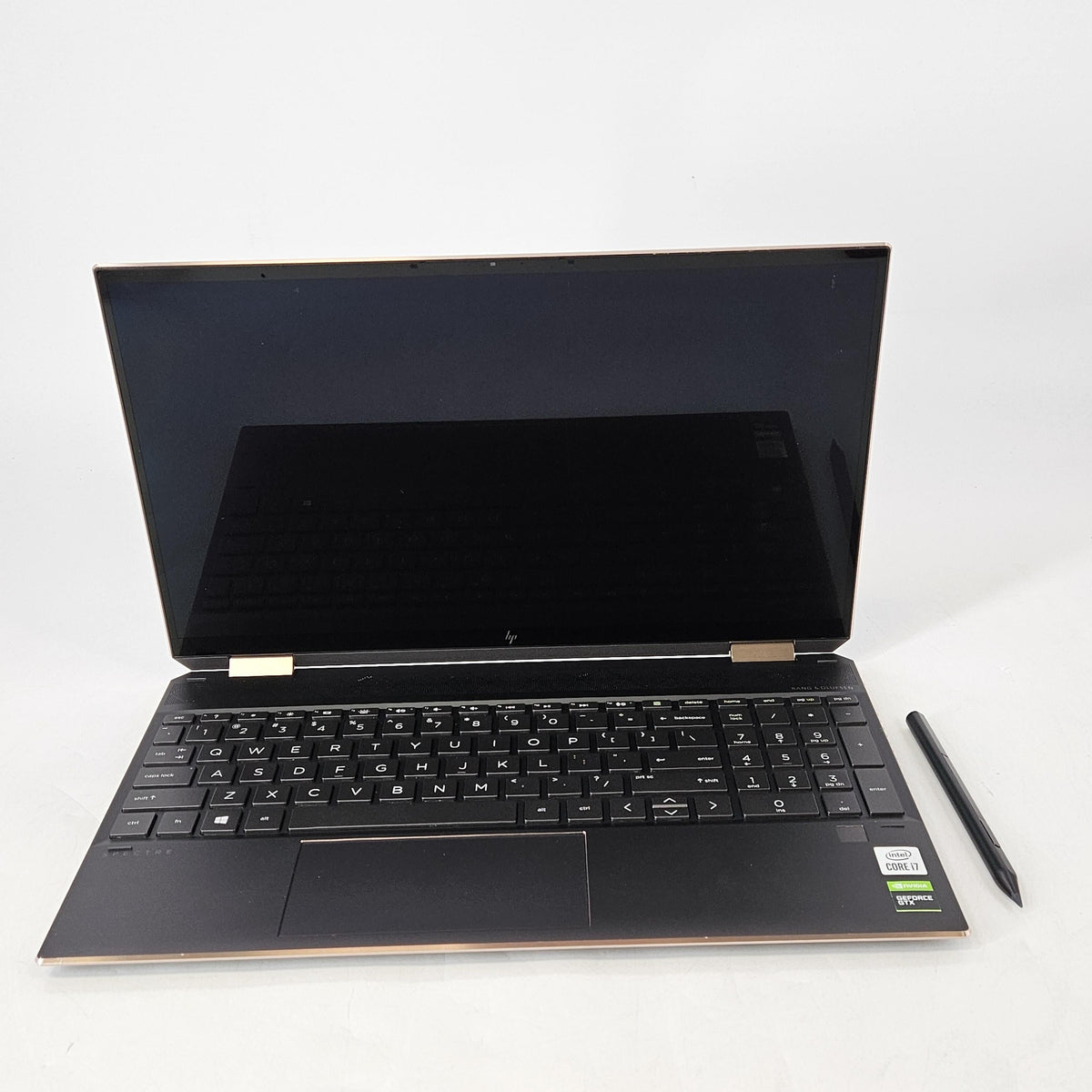 HP Spectre 15 x360 Black 2.6 GHz Intel Core i7 10th Gen. 16GB RAM 1TB Solid State Drive NVIDIA GeForce GTX 1650 Ti 4 GB
