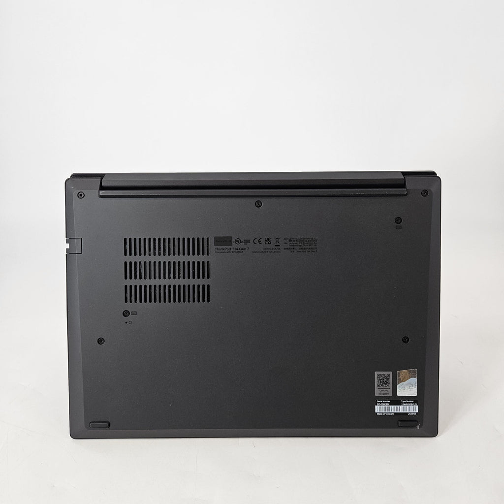 Lenovo ThinkPad T14 Gen 7 Black 2.1 GHz Intel Core Ultra 5 Series 3 16GB RAM 512GB Solid State Drive