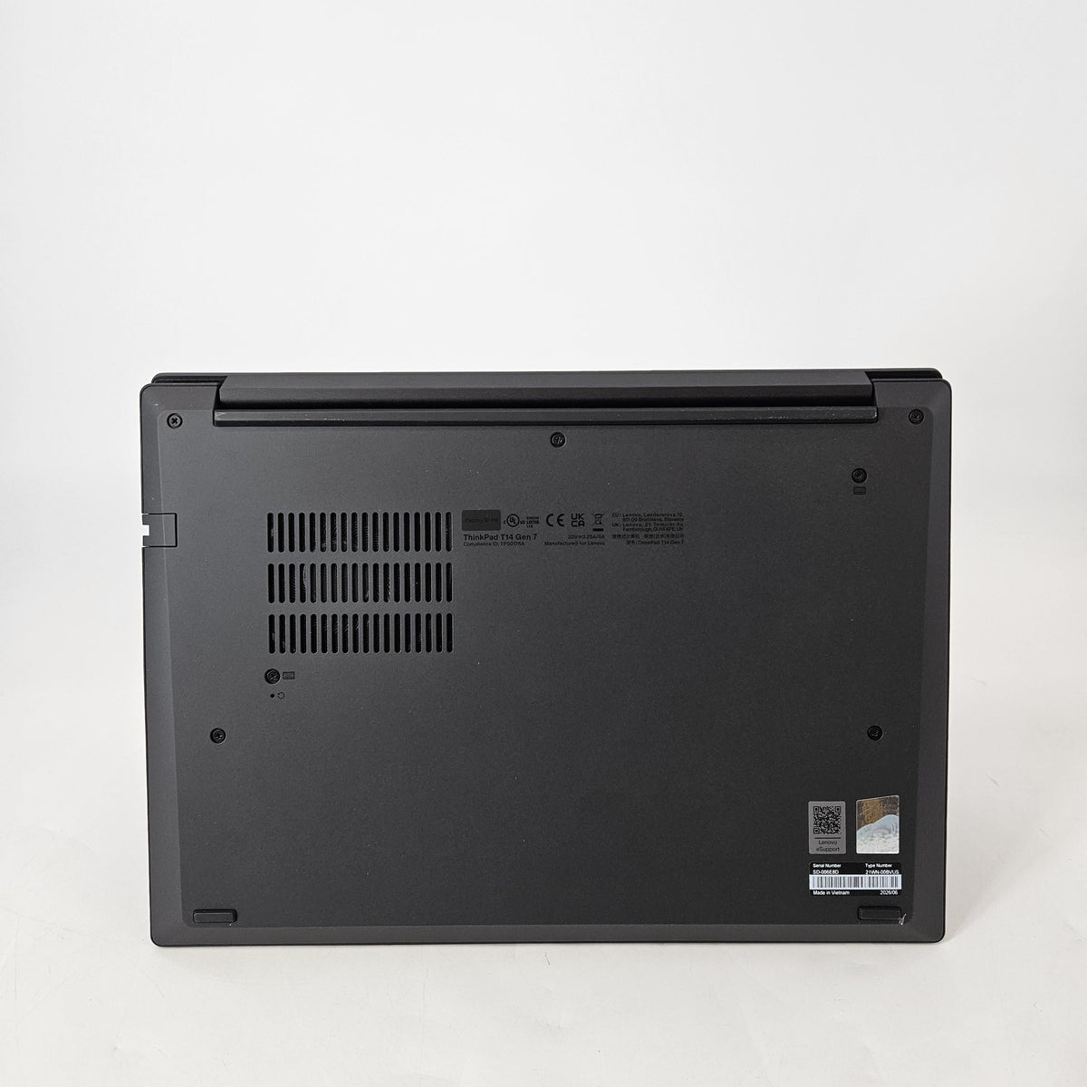 Lenovo ThinkPad T14 Gen 7 Black 2.1 GHz Intel Core Ultra 5 Series 3 16GB RAM 512GB Solid State Drive