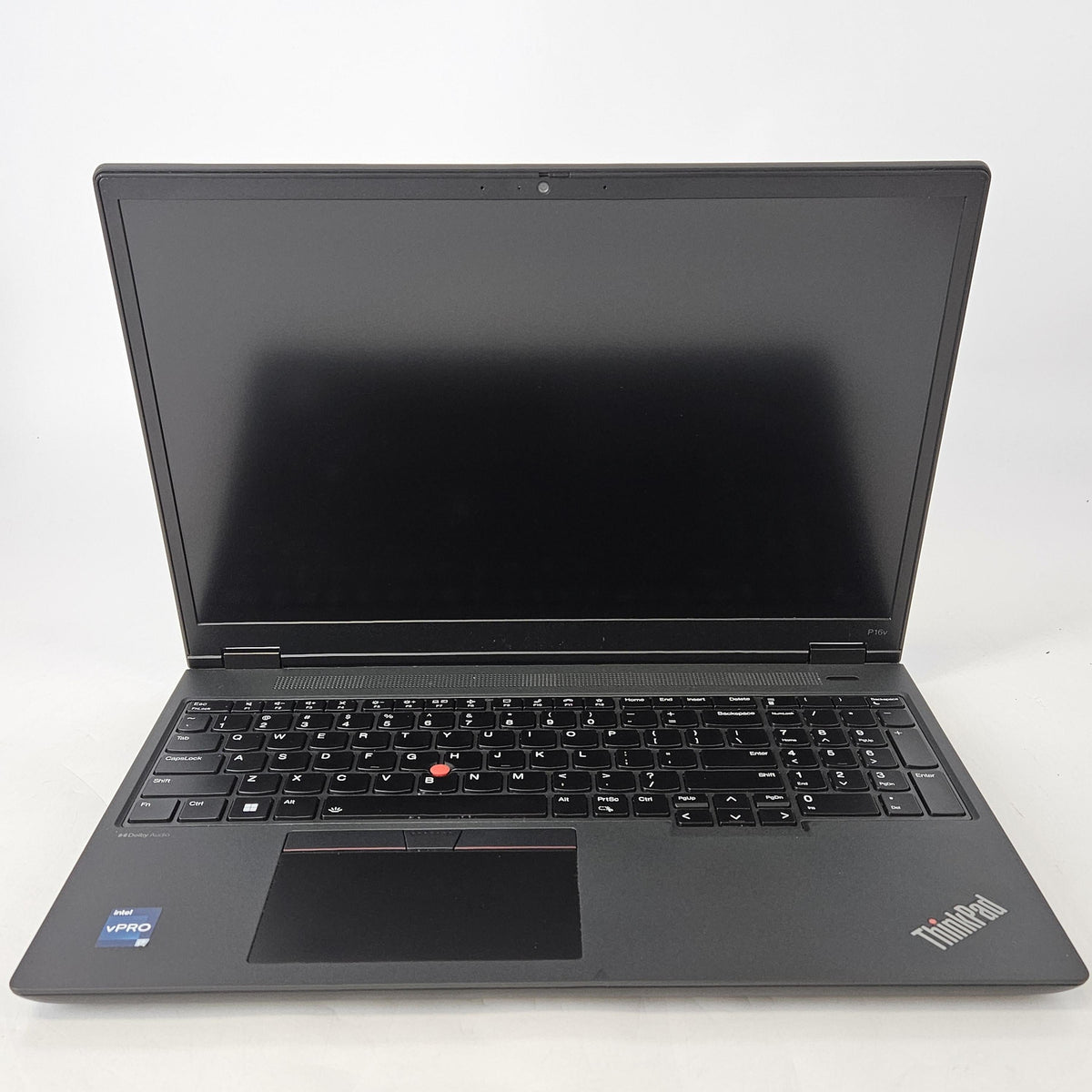 Lenovo ThinkPad P16v Gen 1 Black 2.5 GHz Intel Core i7 13th Gen. 32GB RAM 1TB Solid State Drive NVIDIA RTX A500 4 GB