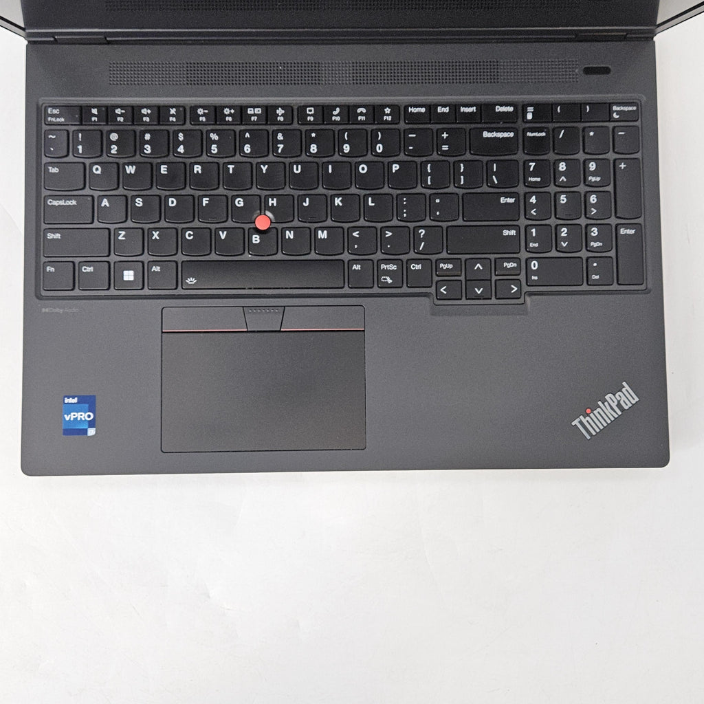 Lenovo ThinkPad P16v Gen 1 Black 2.5 GHz Intel Core i7 13th Gen. 32GB RAM 1TB Solid State Drive NVIDIA RTX A500 4 GB