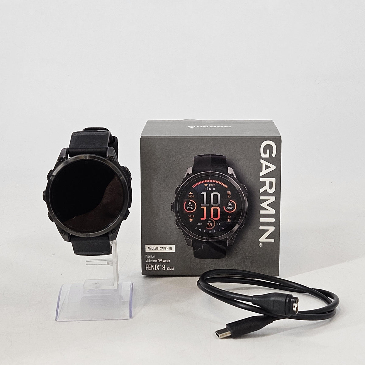 Garmin Fenix 8 AMOLED Sapphire Edition 47mm Gray GPS