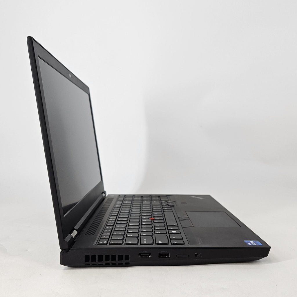 Lenovo ThinkPad P15 Gen 2 Black 2.3 GHz Intel Core i7 11th Gen. 32GB RAM 1TB Solid State Drive NVIDIA RTX A2000 4 GB