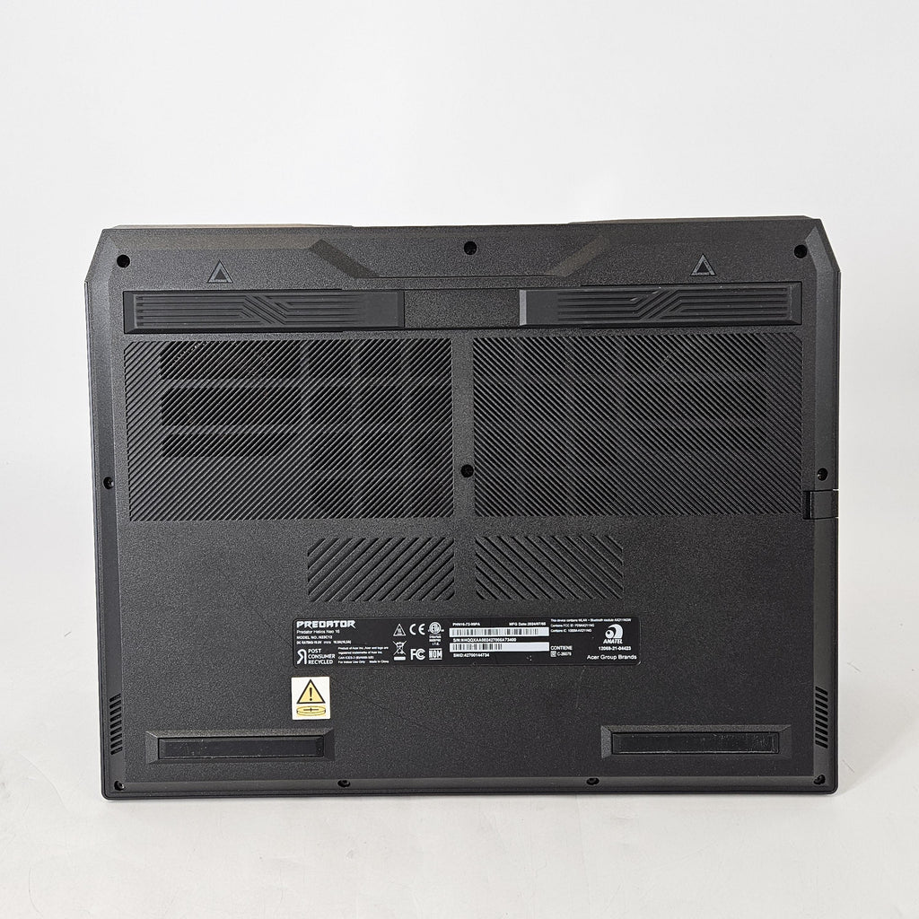 Acer Predator Helios Neo 16 16 Blue 2.2 GHz Intel Core i9 14th Gen. 16GB RAM 1TB Solid State Drive NVIDIA GeForce RTX 4060 8 GB
