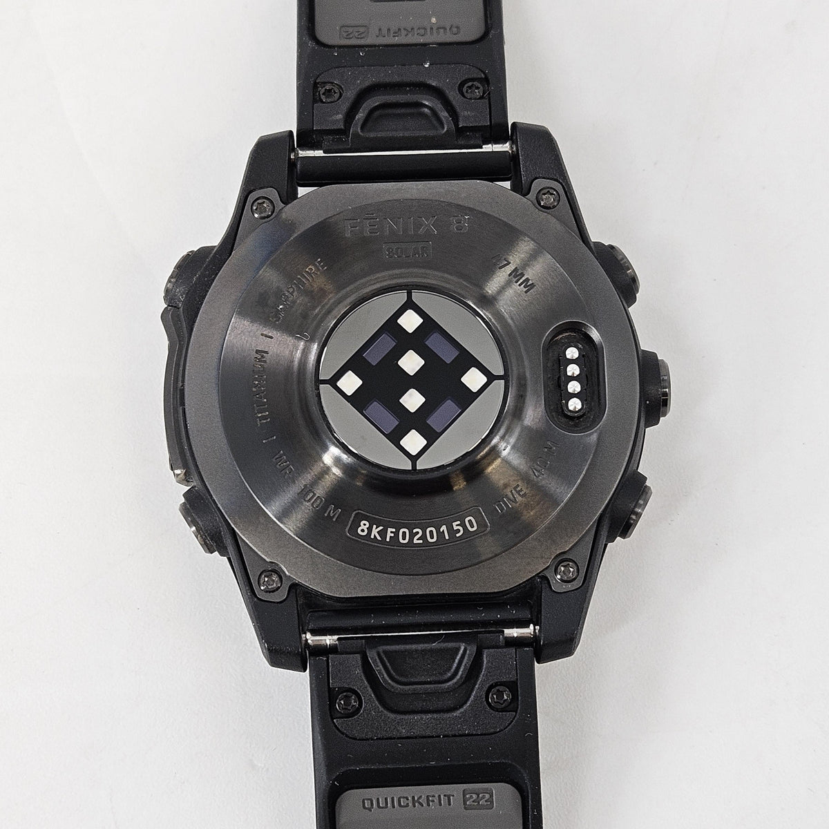 Garmin Fenix 8 Solar Sapphire Edition 47mm Black GPS